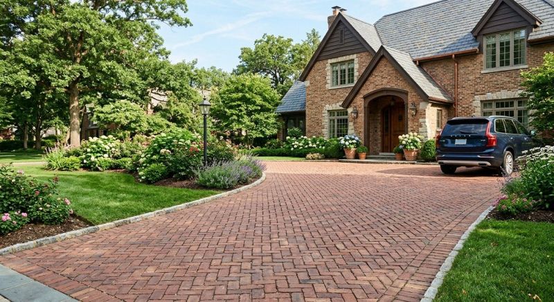 Stone Driveway Construction in Denver County, CO