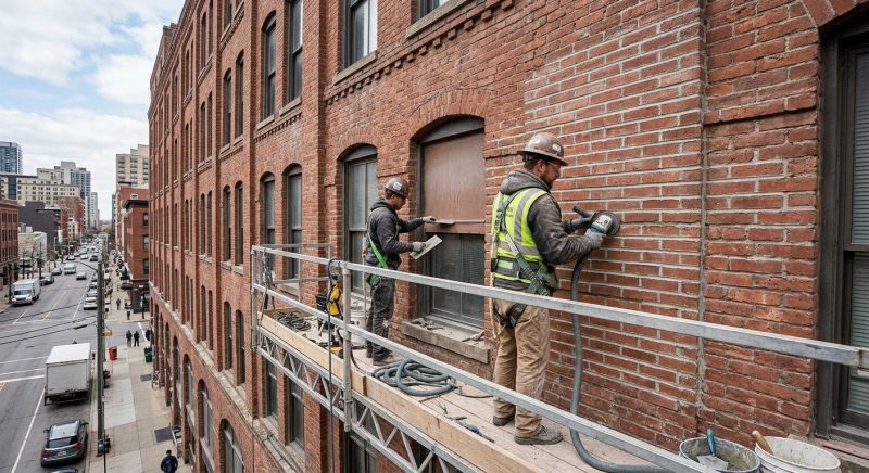 Commercial Tuckpointing Service